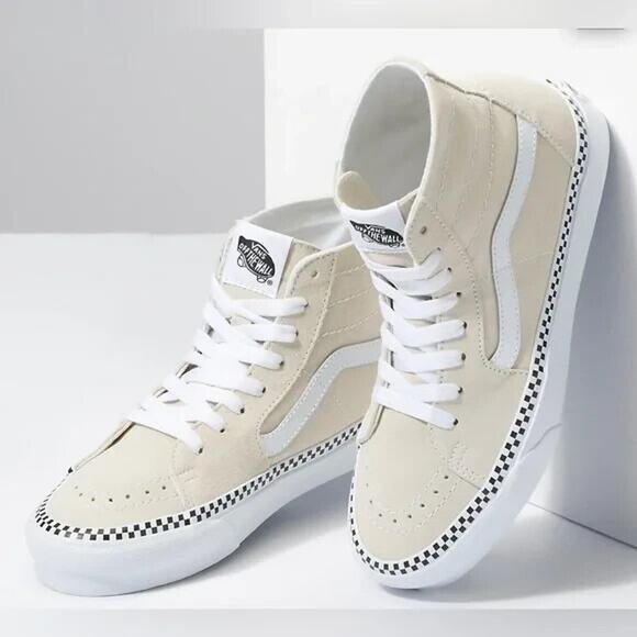 VANS SK8 Hi Tapered Checkerboard Foxing Men\'s Skate Shoes Size 8.5 NEW!!! main image 8